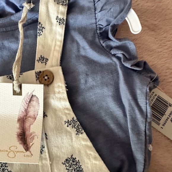 NWT Jessica Simpson Young Girl’s Overalls - Picture 2 of 6
